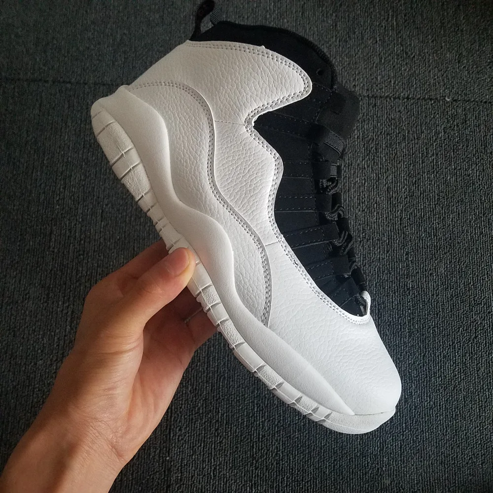 

Free shipping Jordan 10 Men Basketball shoes aj 10 Rosso Corsa Crack Flights Speed Athletic Outdoor Sport Sneakers 41-47