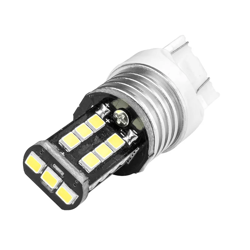 

T20 W21W 7440 7443 W21/5W 2835 led Car Brake Light fog bulb auto Reverse lamp Daytime Running Light red white yellow amber 12V