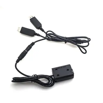 

Power Adapter AC-PW20 Dual USB Power Kit AC Adapter Replacement NP-FW50 DC Coupler Dummy Battery Kit for Sony Series