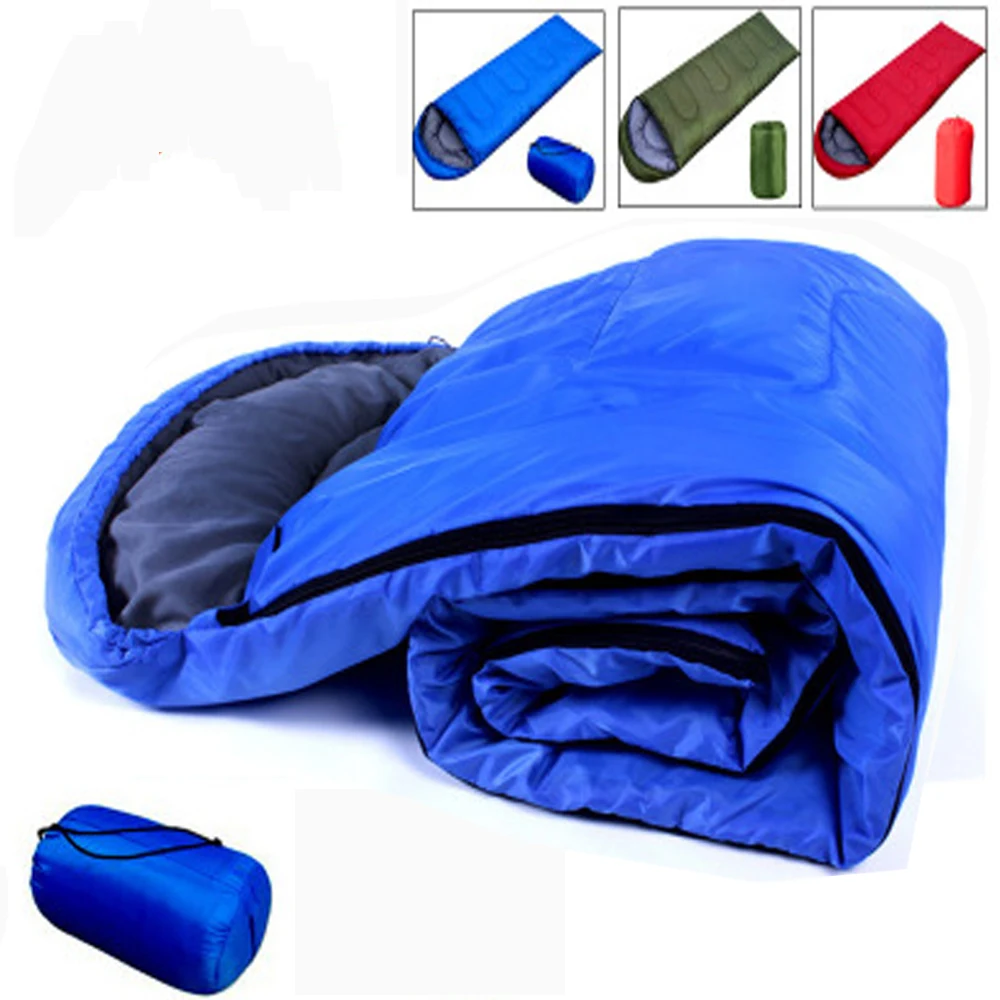 Spring Summer Outdoor camping sleeping bags type hooded 180*75cm
