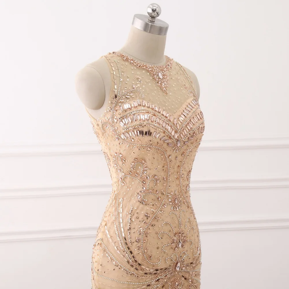 perles sirene robe de soiree longue 2017_conew1