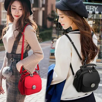 

MIWIND Women's Leather Backpack mini backpacks for teenage girls Rucksack daily shoulder bag TSJ320
