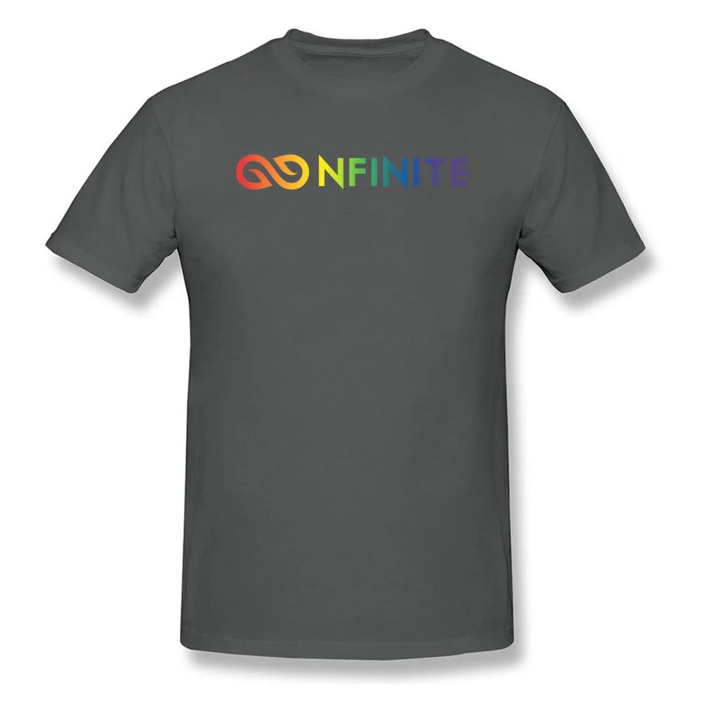 Nfinite Pride T-shirts Design Short Sleeve New Design Round Neck All Cotton Tops T Shirt Top T-shirts for Men VALENTINE DAY Nfinite Pride carbon