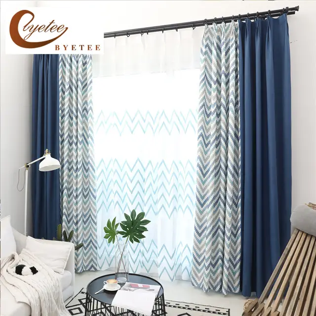 Online Byetee Cotton Linen Kitchen Curtains Doors For Living Placeholder Byetee Cotton Linen Kitchen Curtains Doors For Living Room Modern Nordic Bedroom Blackout