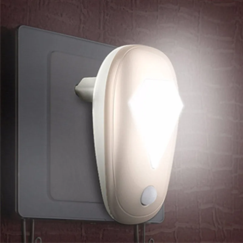 

Automatic Smart LED Lights Control Auto Sensor Night Light Lamp Lighting For Bedroom Home 100-240V EU Plug