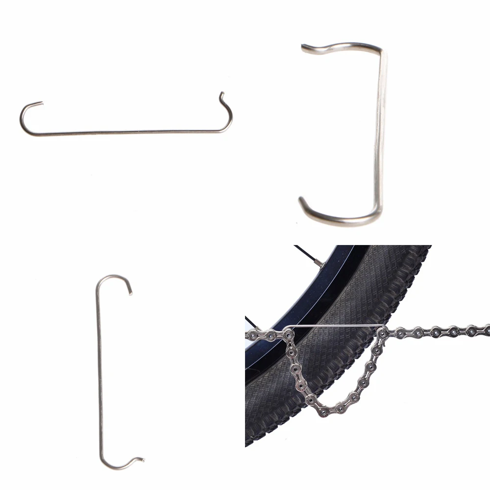 

1Pcs Bicycle Chain Stainless Steel Hooks Repair Tools Connecting Aid Accessories Connecting Hook Bicycle Repair Tool