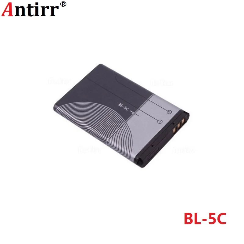 

1pc BL-5C Mobile Phone Replacement Battery Antirr Original 1020mAh BL5C BL 5C For Nokia Li-ion 3.7V Rechargeable Batteries