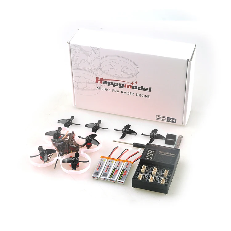 1 шт. Happymodel Mobula 7 75 мм 2S закрытый бесщеточный FPV Bwhoop Crazybee F3 Pro OSD Racing Drone Quad