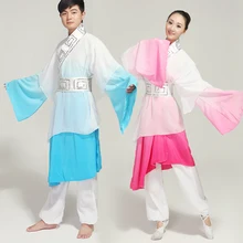 Hanfu Disfraces классический китайский танец Hanfu драма человек и женщина миф история любви Ромео Джульетта сценическое представление народная