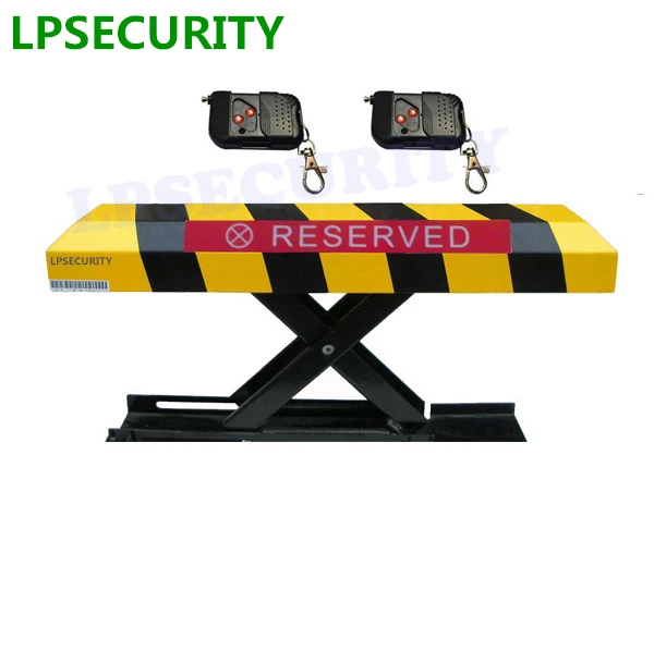 

Remote Control Car Parking Barrier, parking space barrier height 305mm parking post barrier bollard