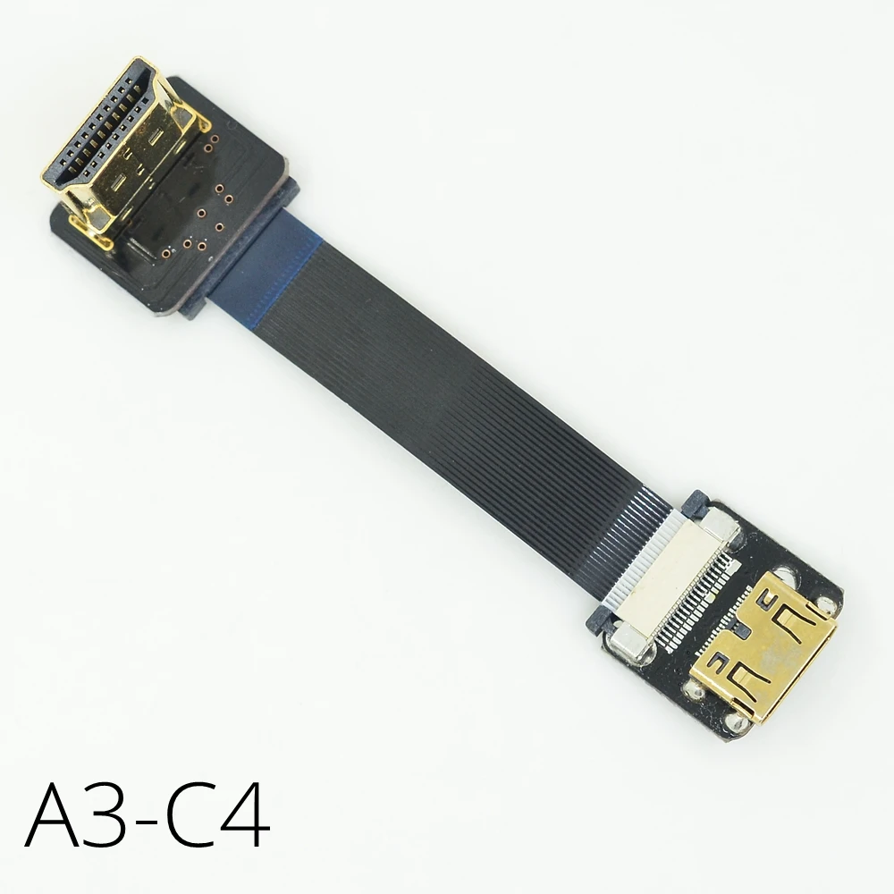 Мини Кабель HDMI FPV плоский гибкий кабель в MiniHDMI C Type Ribbo для Gimbal сервопривод