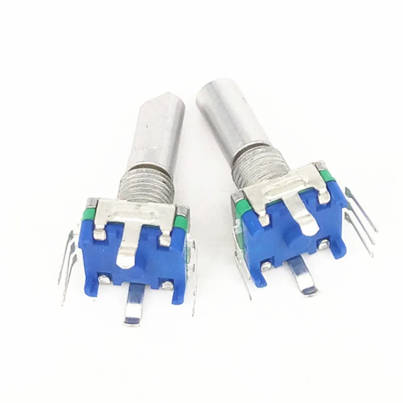 Switch accessories EC11 Rotary encoder Code switch Audio digital potentiometer Band switch Five feet long 20MM