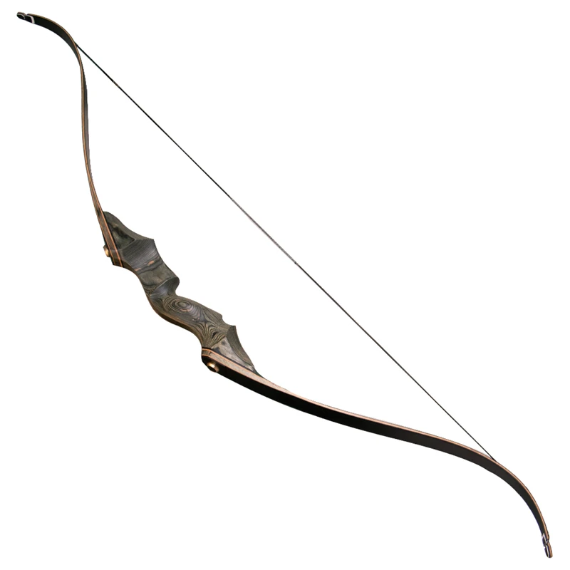 Laminated takedown bamboo wood bow archery hunting bow 45lbs green