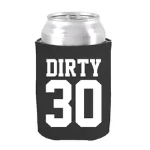 Грязные 30 тридцать охладители для день рождения может охладитель пара подарок может охладитель пива держатель для влюбленных пользовательский способствует может держатели