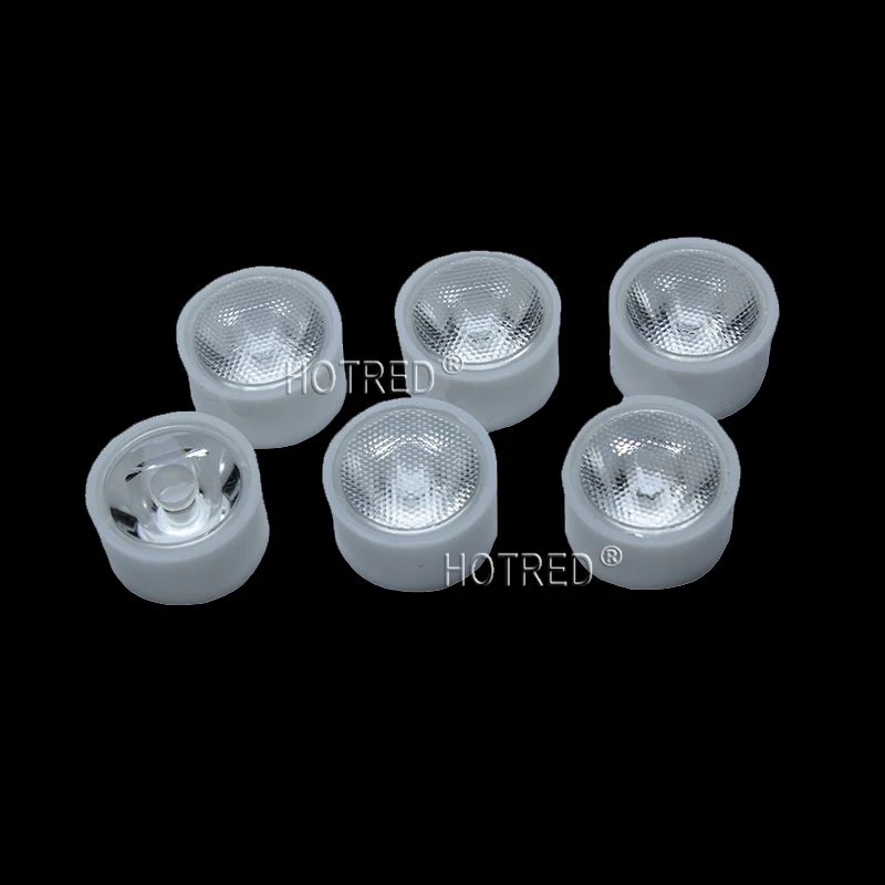 100 шт./лот 20 мм CREE XPE XPE2 XPG XPG2 XTE Epiled/Semiled 3535 светодиодный излучатель объектива 120