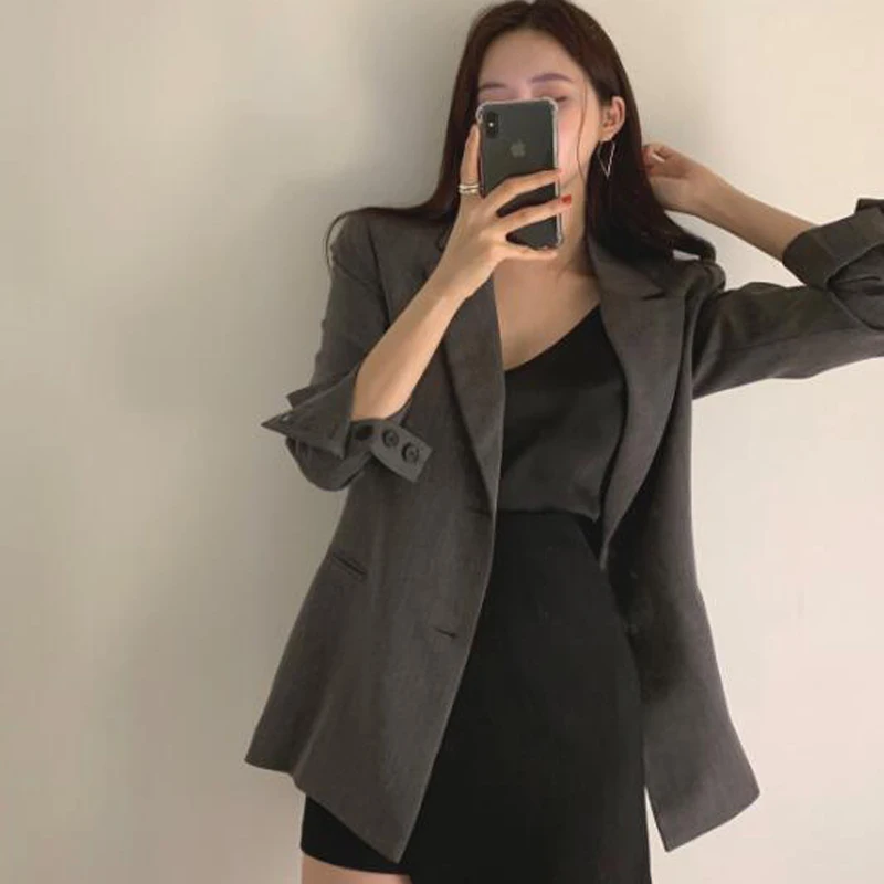

Autumn Women Blazer Single-breasted Backless Streetwear Bandage Female Jacket Coats 2019 FashionLadies Blazers Outerwear
