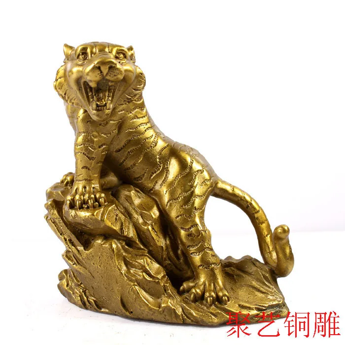 

Bronze statue copper tiger decoration zodiac tiger crafts