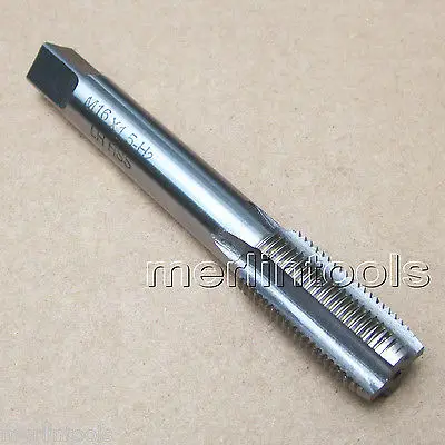 16mm x 1.5 Metric Right Hand Thread Spiral Flute Tap M16 x 1.5mm Multi-Tap HSS 