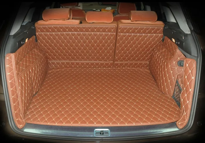 Good quality! Full set car trunk mats for Audi Q5 2017 2009 waterproof