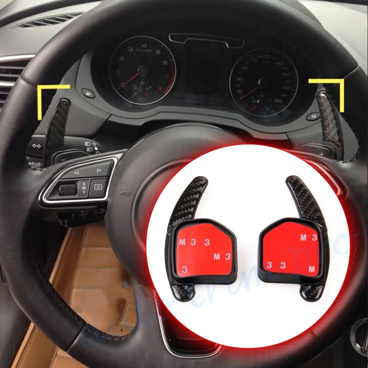 

Gear DSG Shifter Steering Wheel Shift Level Paddle Extension Fit For Audi S3 S4 S5 S6 S7 S8 Q5 Q7 TT TTS A1 A3 A4 A6 A7 A8 Parts