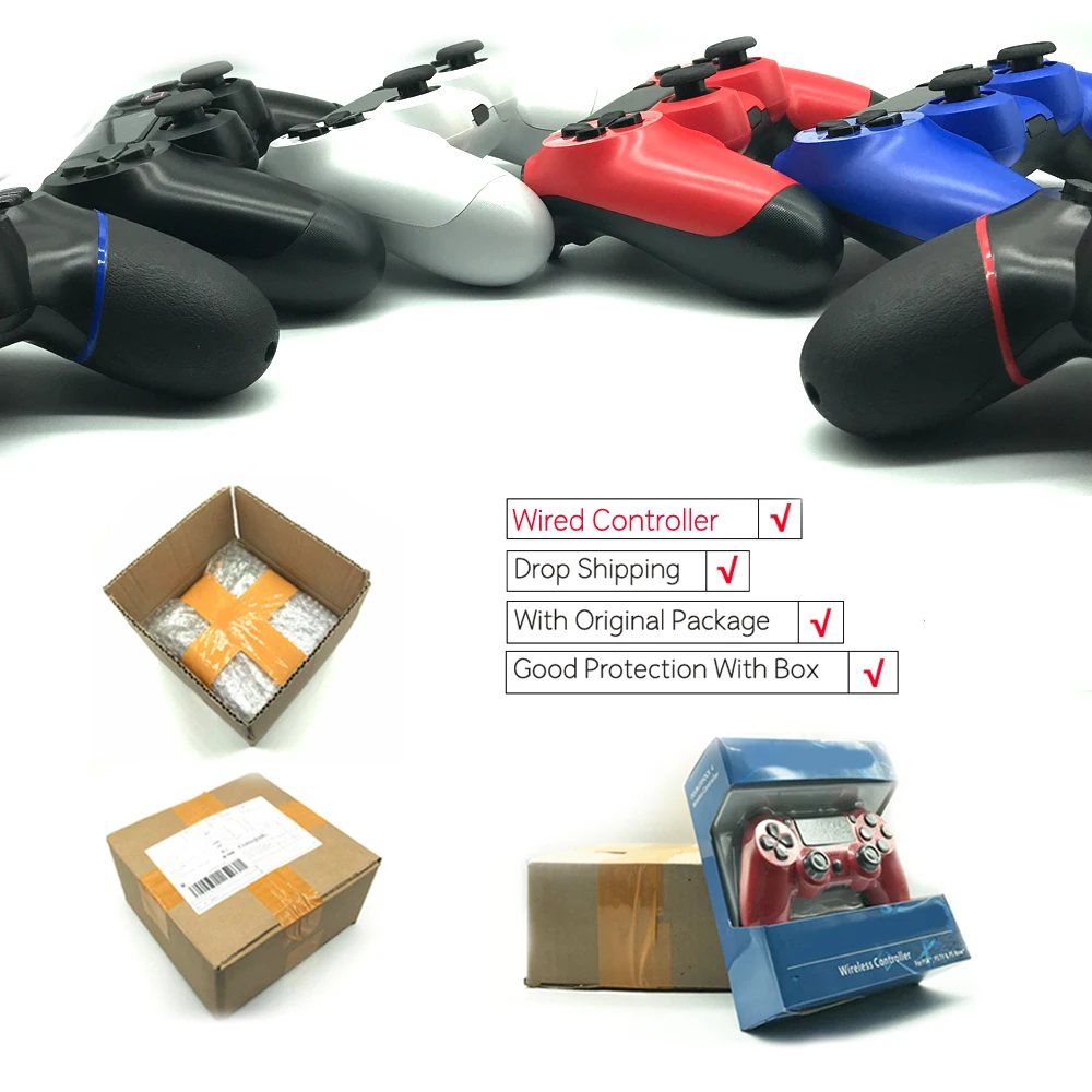 

For PS4 Wired Gamepad Controller For Sony Playstation 4 PS4 Controller For PC Dualshock 4 Joystick USB Gamepad For PlayStation 4