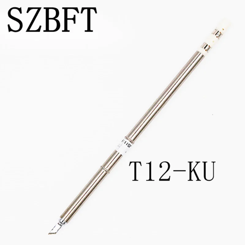 Наконечники для пайки SZBFT T12 наконечники паяльника HAKKO KF KR KU BC2 ILS JL02 D24 I|tip t12|solder tip