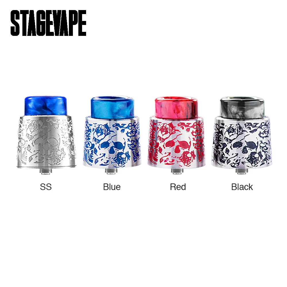 

New Original StageVape Venus RDA Tank 24mm Diameter with Germany-made PEEK Insulator & BF Pin for Bottom Feeding Squonk MOD Tank