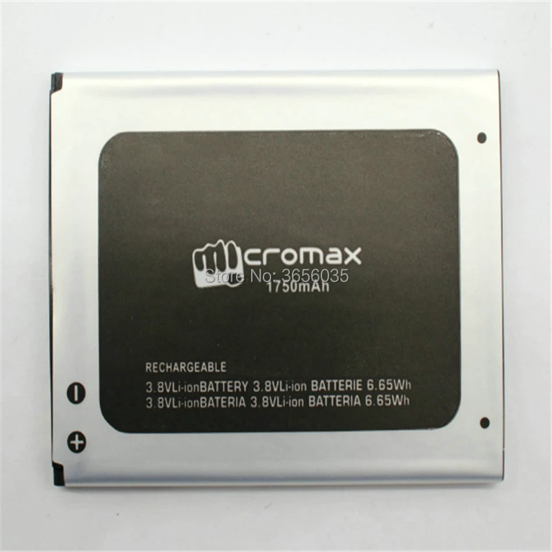 Tyrca для батареи Micromax Q414 Canvas Blaze 4G +/Q424 Bolt Phone 1750mAh Baterij Batterie | Мобильные телефоны и