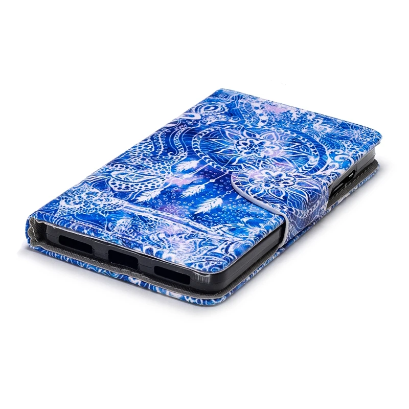 Чехол для huawei P20 lite случае Роскошные мультфильм цветочный Бумажник кожаный чехол