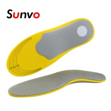 Sunvo EVA пена Премиум супинатор стелька сетка дышащая амортизация спортивная обувь коврик плоская подошва стелька для мужчин и женщин