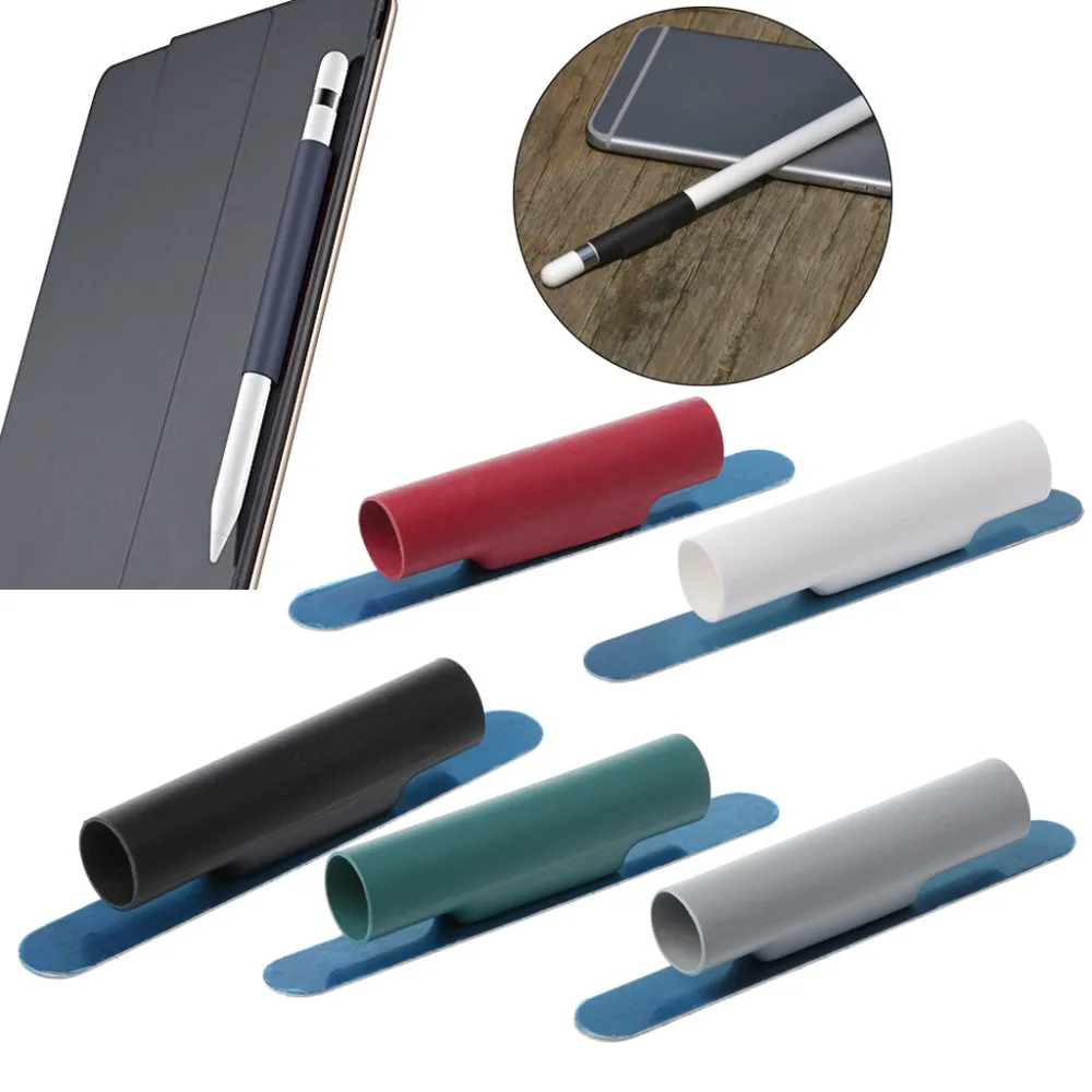 

Pencil Magnetic Sleeve Soft Silicone Holder Grip For Apple IPad Pro