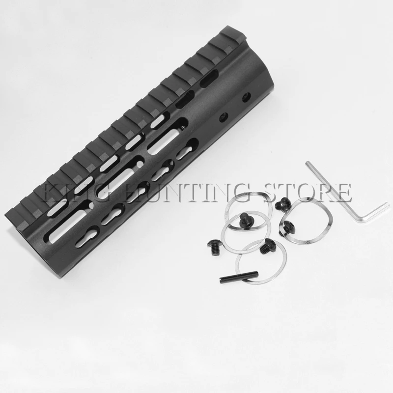 Черный матовый " 9" 1" 12" 13," 15" дюймов Handguard RIS Rail Airsoft M4 AR1 Keymod. 223/5. 56 Picatinny Quad Rail