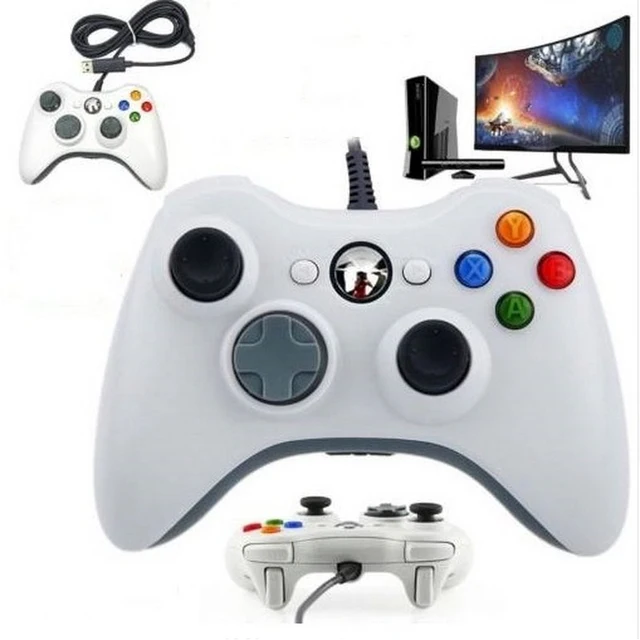 Best Offers Wireless Bluetooth Gamepad For Xbox 360 Double Rocker Game Controller Microphone Interface Game Pad Wireless PC USB Charager