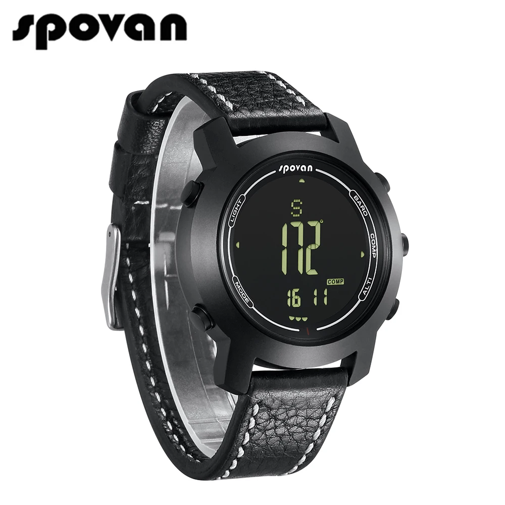 SPOVAN Brand Bravo2b Men's Sports Watches, Sapphire Crystal Mirror