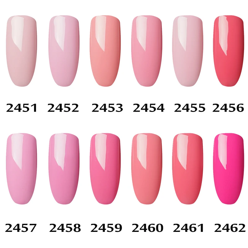 Gelfavor Nail Gel Colorful For Nail Art Manicure Needed Top Base Coat Can Be Soak Off UV LED Semi P