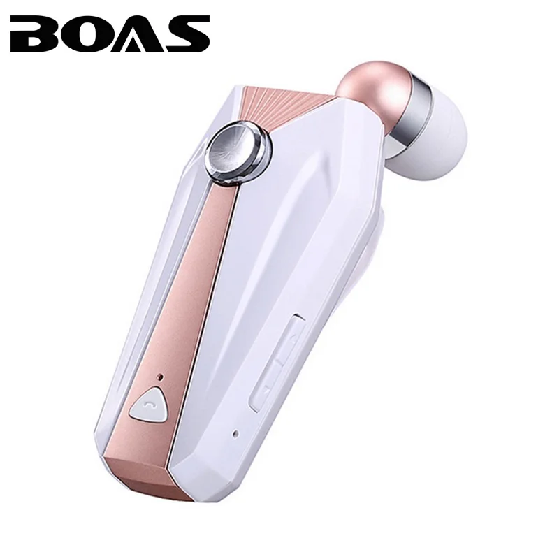 BOAS Bluetooth Collar Clip Earphone headphone Handsfree Business