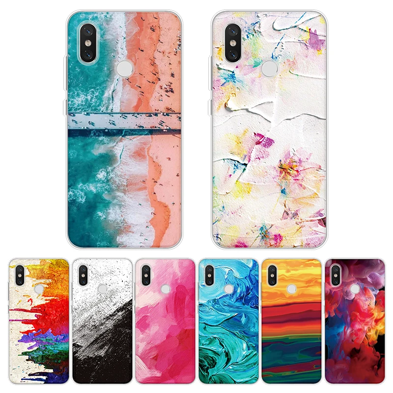 

Artistic Silicone Ultra-thin Soft TPU Funda Capa For Xiaomi Redmi 5A 6A Note 3 3S 4 4A Prime Global 4X 5 Plus 6 7 Pro S2 Y2 Case