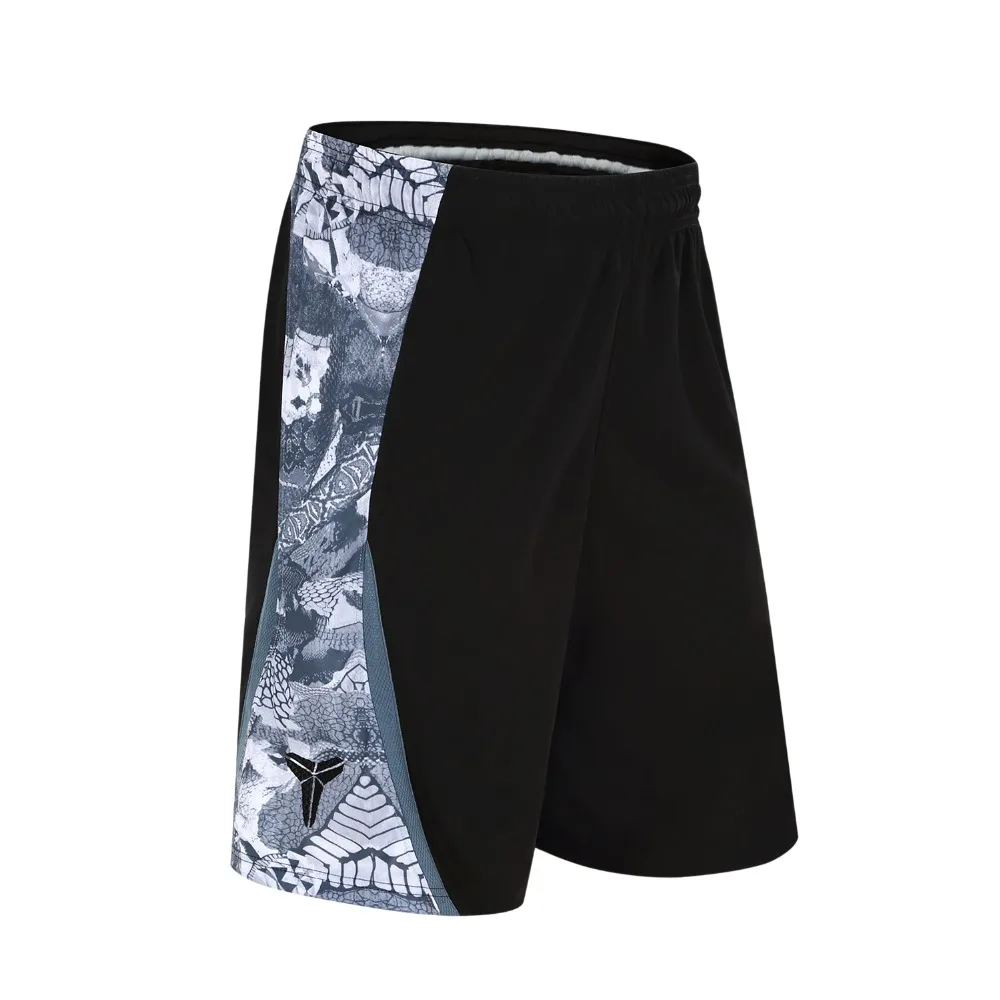 

SYNSLOVEN design floral print training basketball running kobe sport shorts loose half length plus size with double pocket