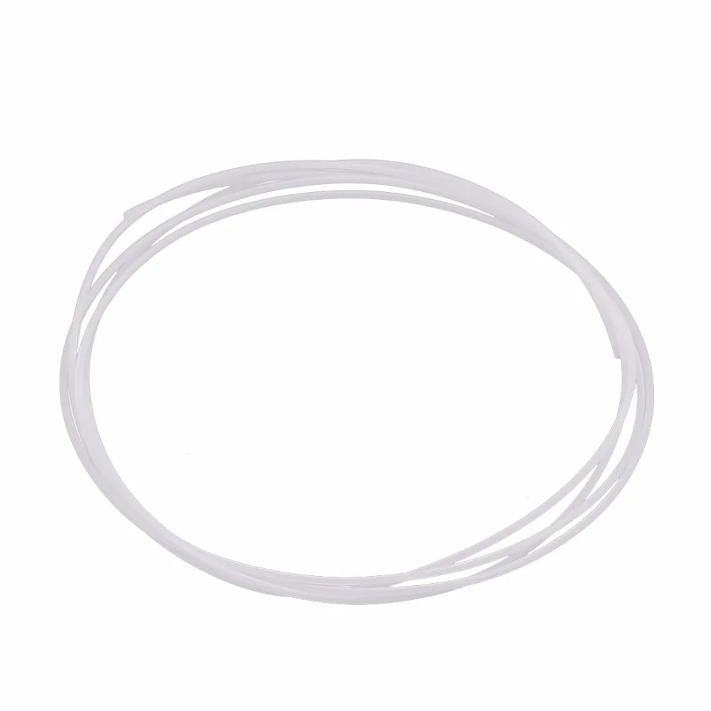 Uxcell 0,6 мм x 1 мм PTFE высокая смазочная способность трубки 1 м/3.3Ft для электроники. Пищевой гибкий шланг Горячая 1 шт