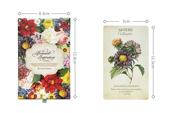 

Full English Botanical Inspirations Deck cards Factory Made High Quality Tarot Deck Board Game Cards