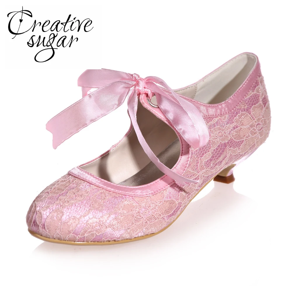 Lace evening shoes Clearance