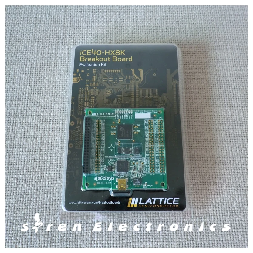 

1 pcs x ICE40HX8K-B-EVN Programmable Logic IC Development Tools iCE40HX8K Breakout Board