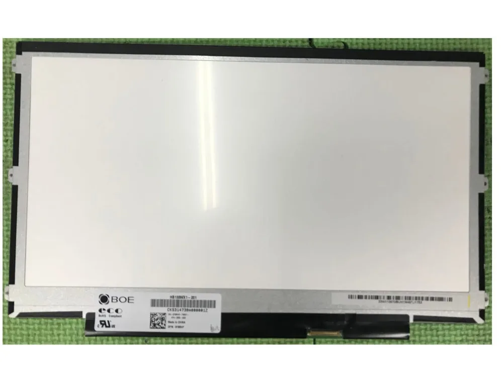 

13.3" Laptop Matrix For Dell latitude 3350 LCD Screen Matte 30 Pins HD 1366X768 Matte Panel Replacement