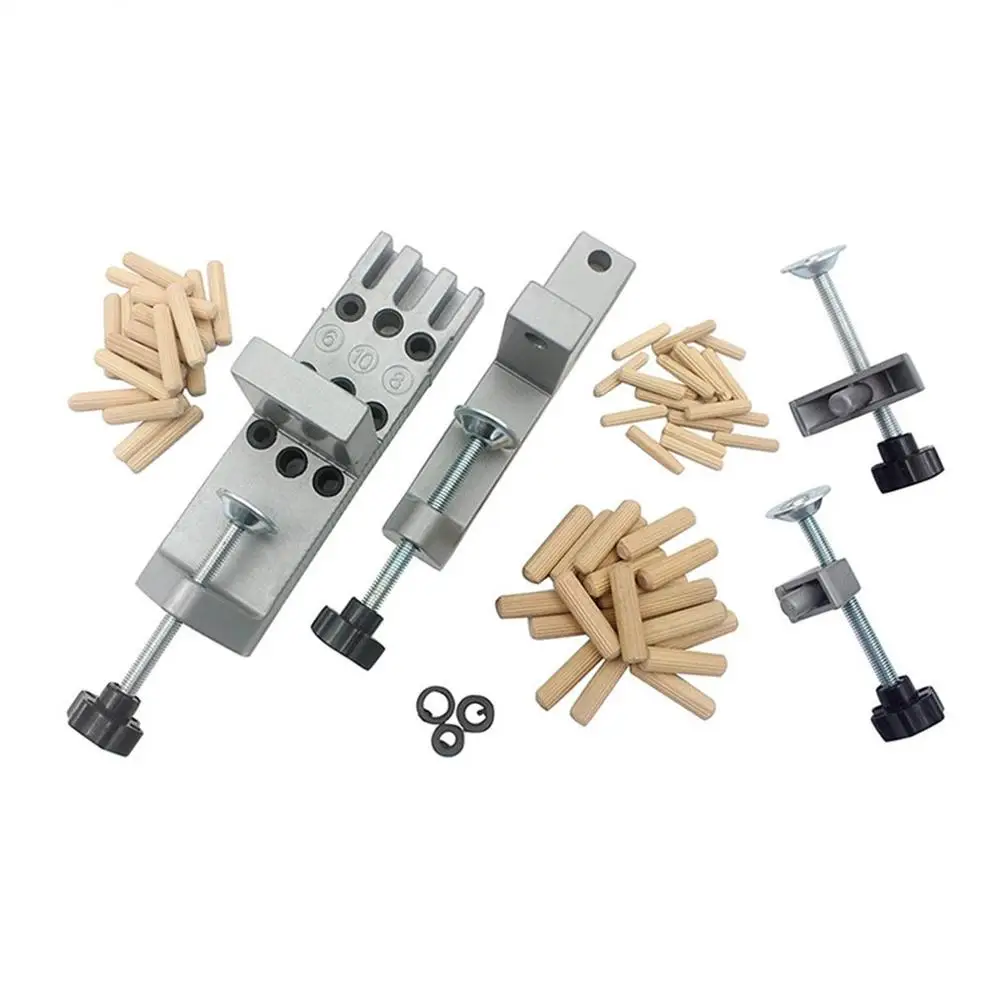 

Self Centering Hole Jig Kit Step Drill Guide Bushings Set Drill Locator Drill Guide Drilling Doweling Hole Tools