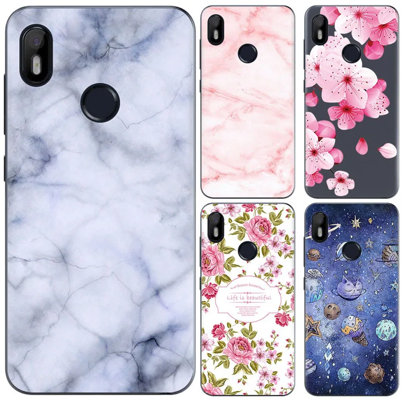 Чехлы для телефонов с рисунками животных из мультфильмов BQ AQUARIS C мягкий