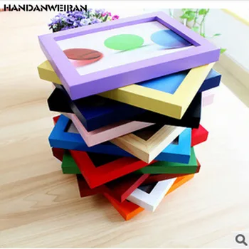 

Home Decor Wooden Table and Wall Photo Frame Painting Photo Frame Wall Decoration Wooden Picture Frame Set