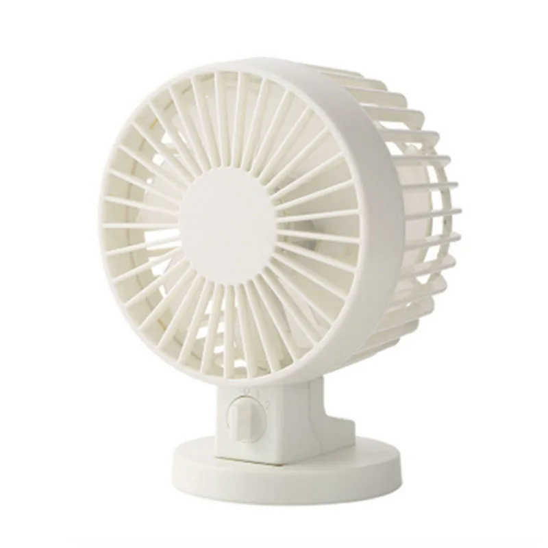 New Arrival Mini USB Desk Table Fan Quiet Portable Cooler Air Circulator Tabletop Two Blade Fan 4 Inch Home Decor