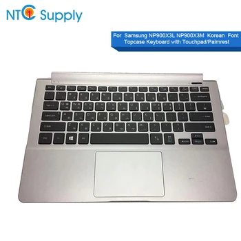 

NTC Supply For Samsung NP900X3L NP900X3M Keyboard Sliver BA59-04089B Korean Font Topcase With Touchpad/Palmrest Keyboard