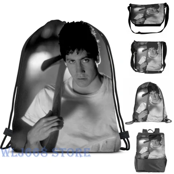 

Funny graphic print shoulder Bags women Donnie Darko (Black and White) Single shoulder backpack travel for men Gym Bag