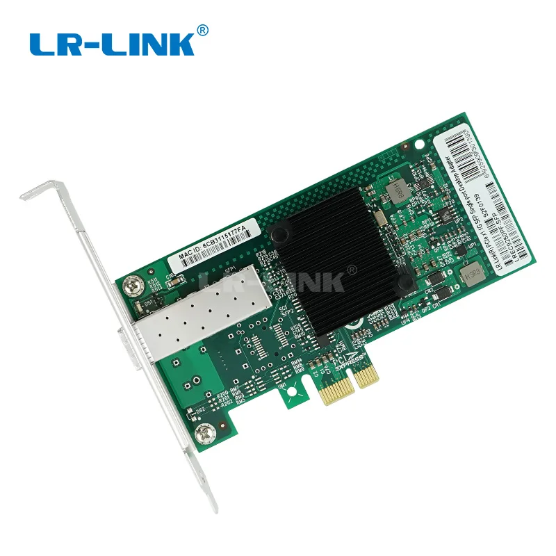 LR-LINK 9250PF-SFP ПК компьютер PCI-Express x1 Gigabit Ethernet Сетевая карта волоконно-оптический сетевой адаптер Intel I350 NIC